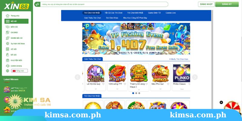 Các sản phẩm cá cược cực hot tại Xin88